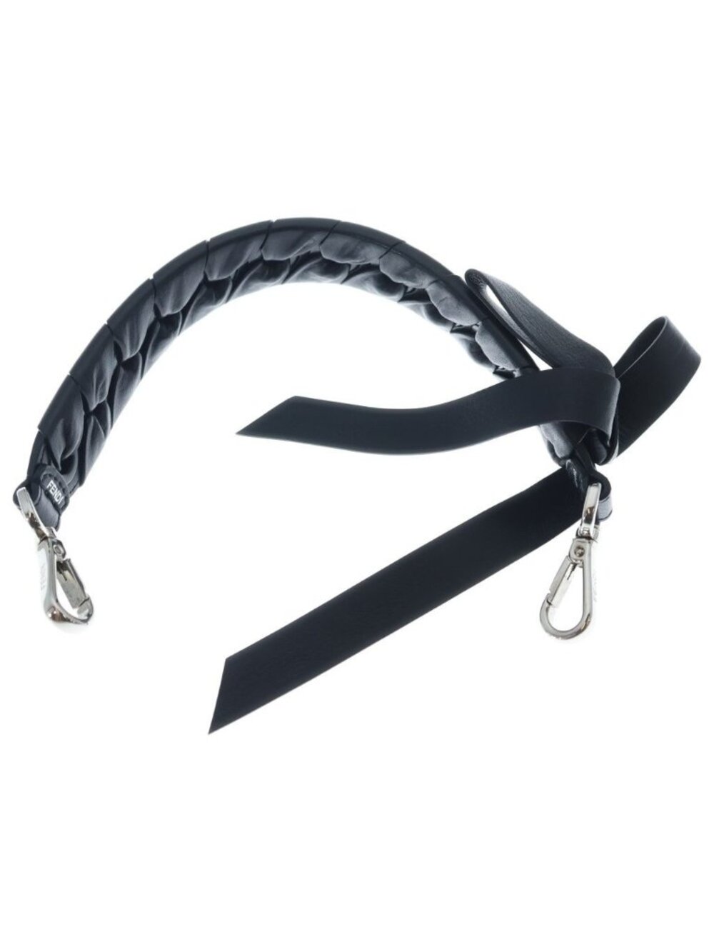 Fendi Strap You by the Way Leather with Ribbon Black